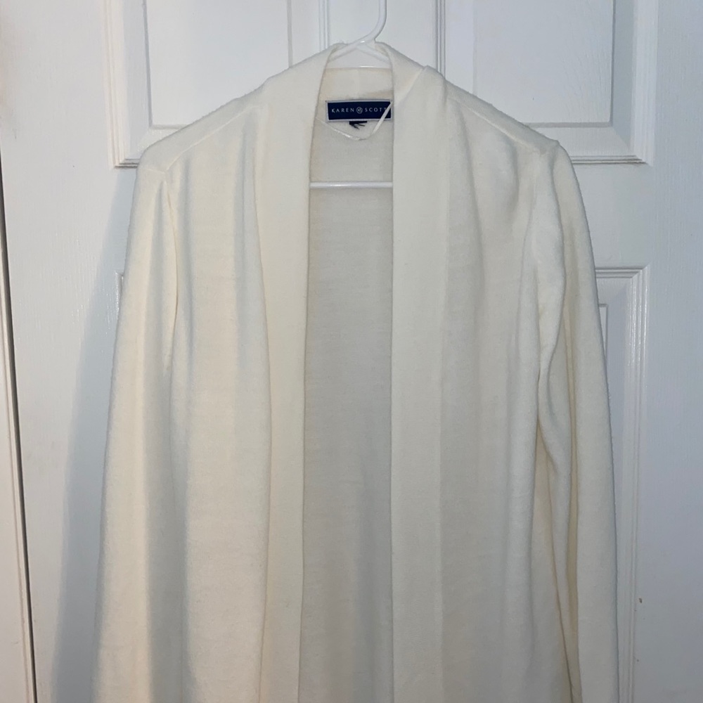 Karen Scott cardigan never worn size women’s large